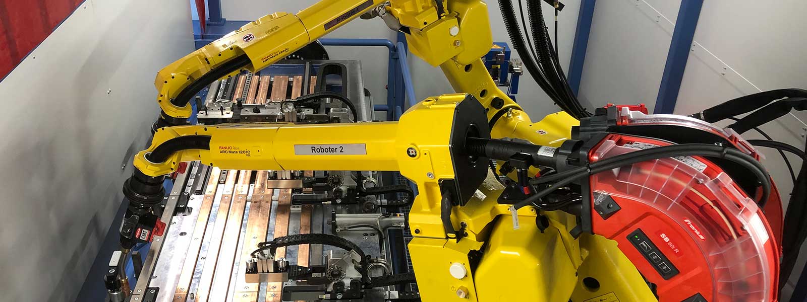 Roboteranlagen bei Ortmeier Maschinen- und Vorrichtungsbau